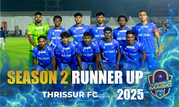 Season 2 Runner Up - Thrissur FC